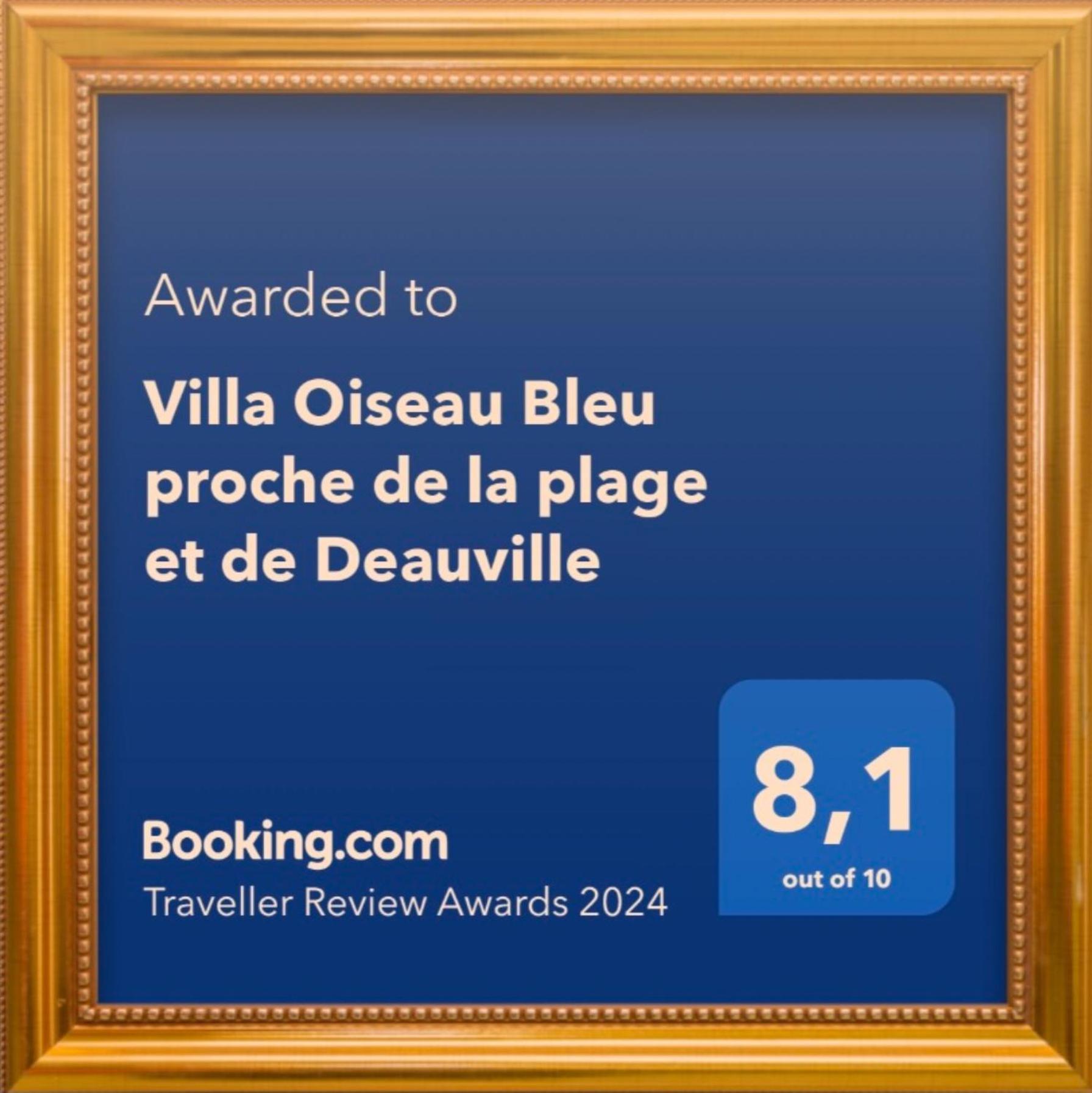 La Villa L'Oiseau Bleu Proche De La Plage Et De Deauville !!! Awards 2025 Блонвиль-сюр-Мер Экстерьер фото